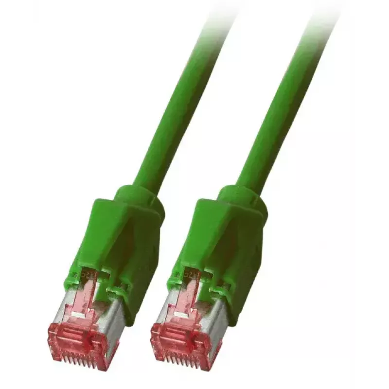 Tinklo kabelis EFB Elektronik K8708GN.3 RJ-45 Cat6a 3 m žalias