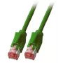 Tinklo kabelis EFB Elektronik K8708GN.3 RJ-45 Cat6a 3 m žalias