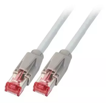 Tinklo kabelis EFB Elektronik K8708GR.15 RJ-45 Cat6a 15 m Pilkas