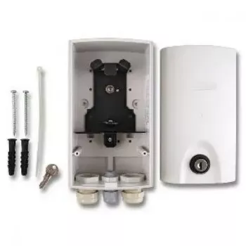 Šviesolaidinis adapteris EFB Elektronik LOGON LFH015 LC/SC, pilkas, plastikinis korpusas, 103×93×185 mm