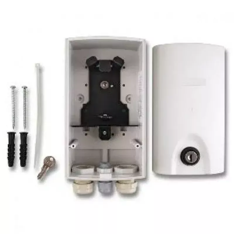 Šviesolaidinis adapteris EFB Elektronik LOGON LFH015 LC/SC, pilkas, plastikinis korpusas, 103×93×185 mm