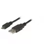 USB laidas EFB Elektronik K5232SW.0,5 0,5 m USB A Mikro-USB B Juodas