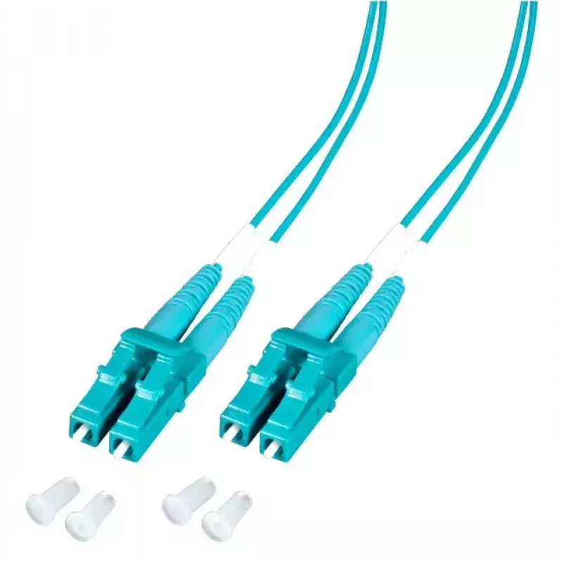 Šviesolaidinis kabelis EFB Elektronik O0312.2-1.2 LC OM3 2 m turkio spalvos