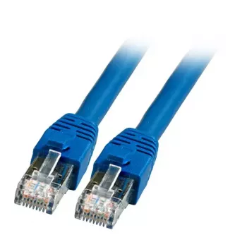 Tinklo kabelis EFB Elektronik K5528BL.1 RJ-45 Cat8.1 1 m mėlynas