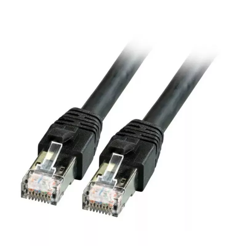 Tinklo kabelis EFB Elektronik K5528SW.2 RJ-45 Cat8.1 2 m juodas