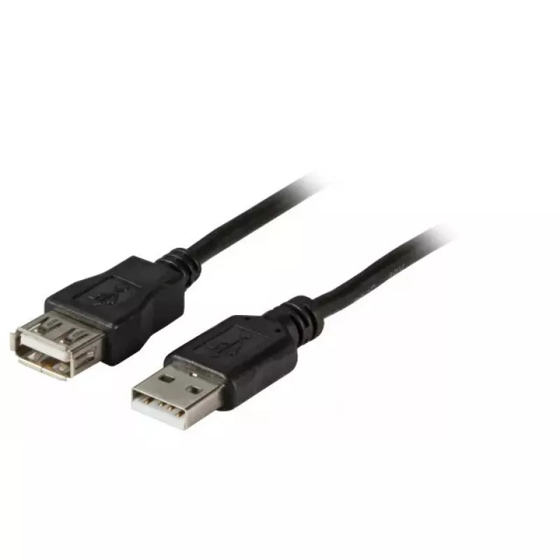 USB kabelis EFB Elektronik K5248.1 1m USB A juodas