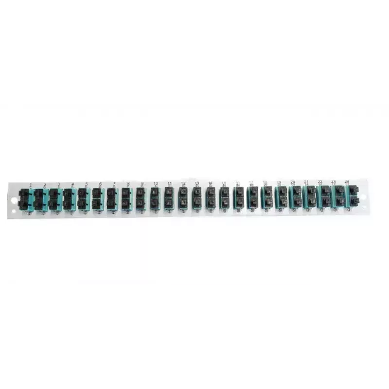 Pleistuvinio pultelio priedas EFB Elektronik SB-FP-24SC-D-V-OM3 — 1U montavimas į stovą, 432×13×43,5 mm, pilkas
