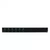 Pataisymo skydelio priedas EFB Elektronik SB-FP-S-6SC-D-V-OM3 — 1U stovo montavimas, 6× SC dvipusis, OM3, 432×13×43,5 mm, juoda