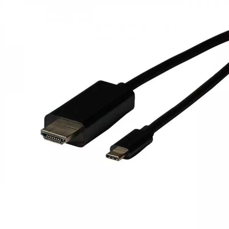 EFB Elektronik EBUSBC-HDMI-4K60K.2 vaizdo kabelio adapteris 2 m USB Type-C juodas