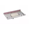 EFB Elektronik B71203L12OM4 šviesolaidinis adapteris SC multimodinis, pilkos/violetinės spalvos, 483×244×44,5 mm, 1 vnt.