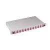 EFB Elektronik B71203L12OM4 šviesolaidinis adapteris SC multimodinis, pilkos/violetinės spalvos, 483×244×44,5 mm, 1 vnt.