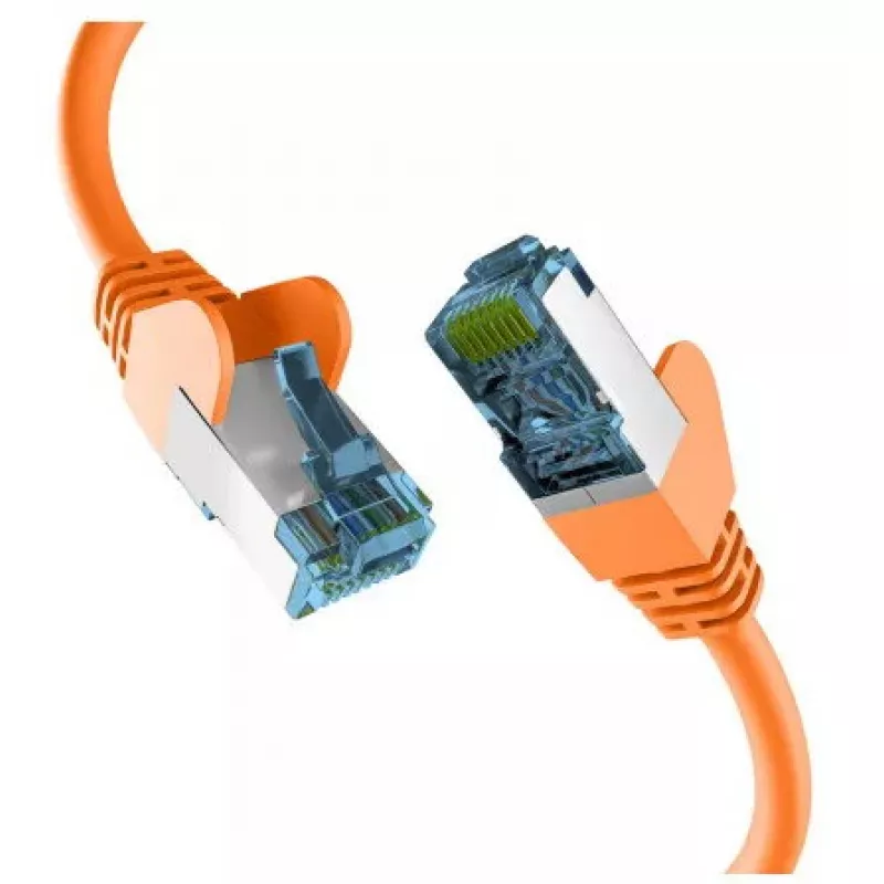 Tinklo kabelis EFB Elektronik EC020200228 RJ-45 Cat7 15 m Oranžinis