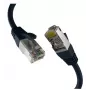 Tinklo kabelis M-Cab EC020200307 RJ-45 Cat8.1 10 m, juodas