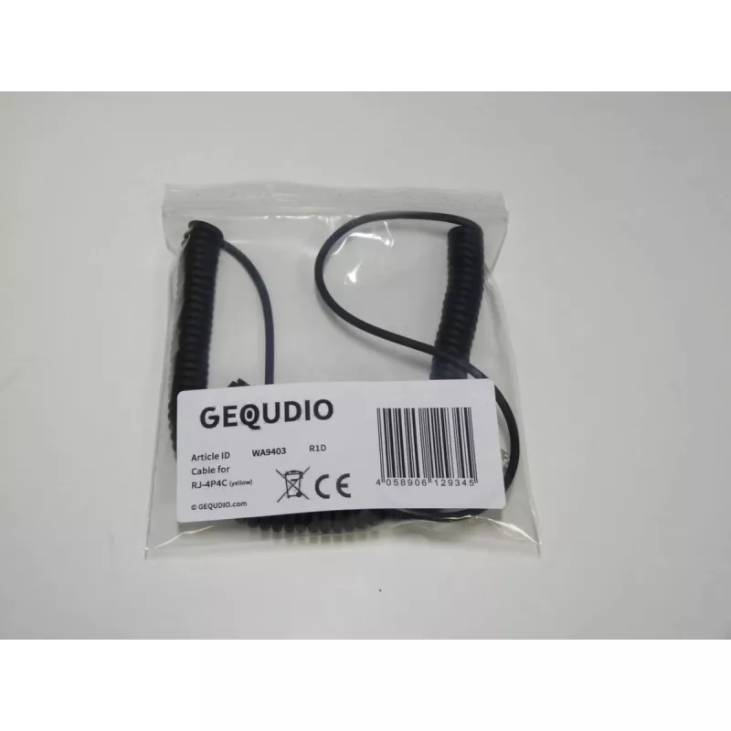 RJ laidas GEQUDIO, suderinamas su Mitel Aastra Fanvil Poly Gigset WA9403