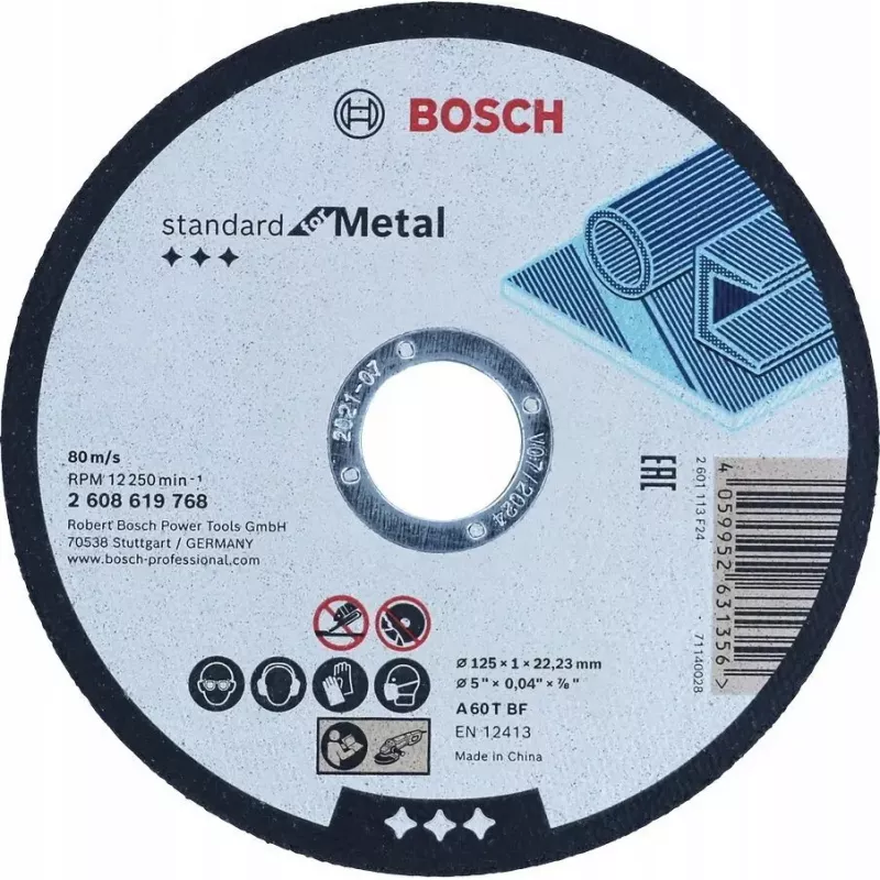 Pjovimo diskas Bosch 2608619768 180 mm metalui