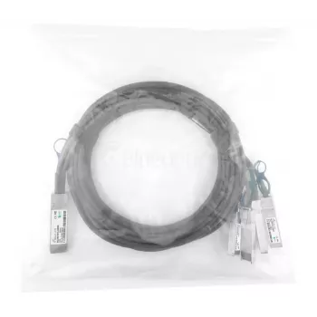 tinklo kabelis BlueOptics YFNDD-BL QSFP28 4xSFP28 InfiniBand 2m Oranžinė