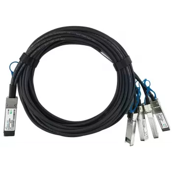 tinklo kabelis BlueOptics YFNDD-BL QSFP28 4xSFP28 InfiniBand 2m Oranžinė