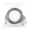 Tinklo kabelis BlueOptics ET7402-25DAC-2M-BL QSFP28 4xSFP28 InfiniBand 2m juodas