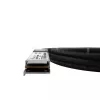 Tinklo kabelis BlueOptics ET7402-25DAC-2M-BL QSFP28 4xSFP28 InfiniBand 2m juodas