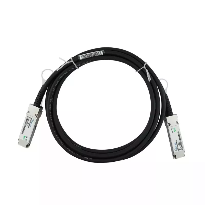 DAC kabelis BlueOptics EQPC40PC030C0100-BL QSFP InfiniBand 3 m juodas