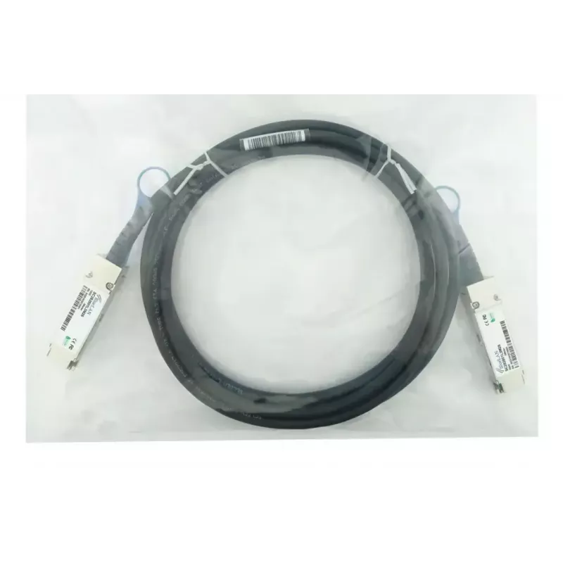 BlueOptics QSFP28 tiesioginio prijungimo kabelis SFP-DAC100-0.5M-BL 100G, DAC, 0.5 m, QSFP28–QSFP28, juodas