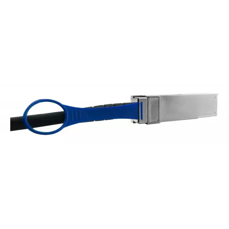 BlueOptics QSFP28 tiesioginio prijungimo kabelis SFP-DAC100-0.5M-BL 100G, DAC, 0.5 m, QSFP28–QSFP28, juodas
