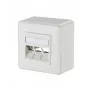 Lizdas RJ-45 METZ CONNECT 130B20D30002KE smėlio spalvos