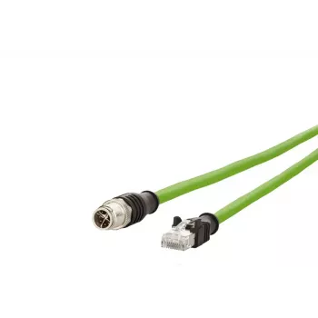 METZ CONNECT 142M2X15010 tinklo kabelis žalias
