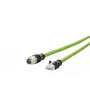 METZ CONNECT 142M2X15010 tinklo kabelis žalias