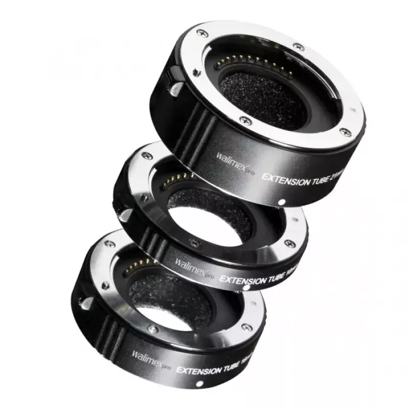 Fotoaparato objektyvo adapteris Walimex 20795 metalinis juodas MFT suderinamumas