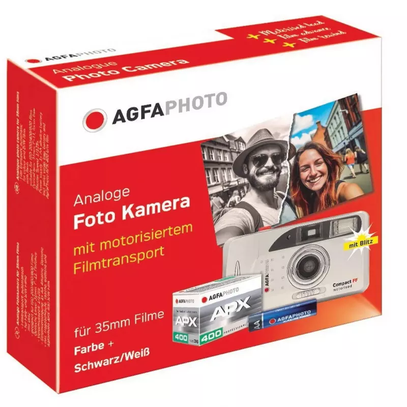 Kompaktiškas skaitmeninis fotoaparatas AgfaPhoto 603020 — 20 MP, 4x optinis priartinimas