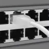 Tinklo kabelis Wantec 7408 RJ45 Cat6a 5 m baltas