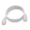 Tinklo kabelis Wantec 7408 RJ45 Cat6a 5 m baltas