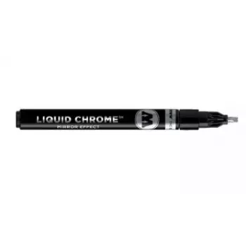 Molotow Marker 703106 Liquid Chrome Juoda and Chrome