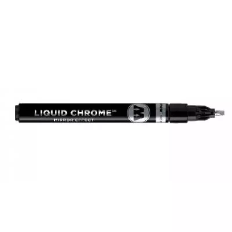 Molotow Marker 703106 Liquid Chrome Juoda and Chrome