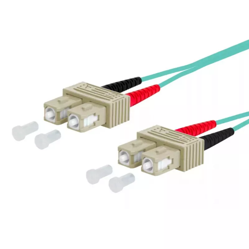 Šviesolaidinis kabelis METZ CONNECT 151J1EOEO15E SC I-V(ZN) H 1,5 m Aqua