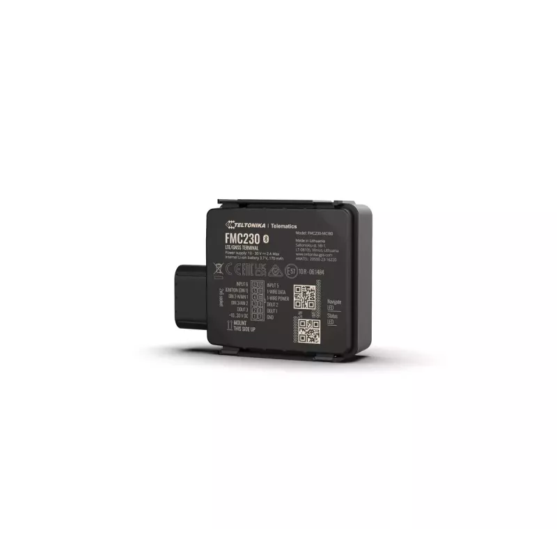 GPS seklys Teltonika FMC230 Waterproof LTE CAT 1 Juoda