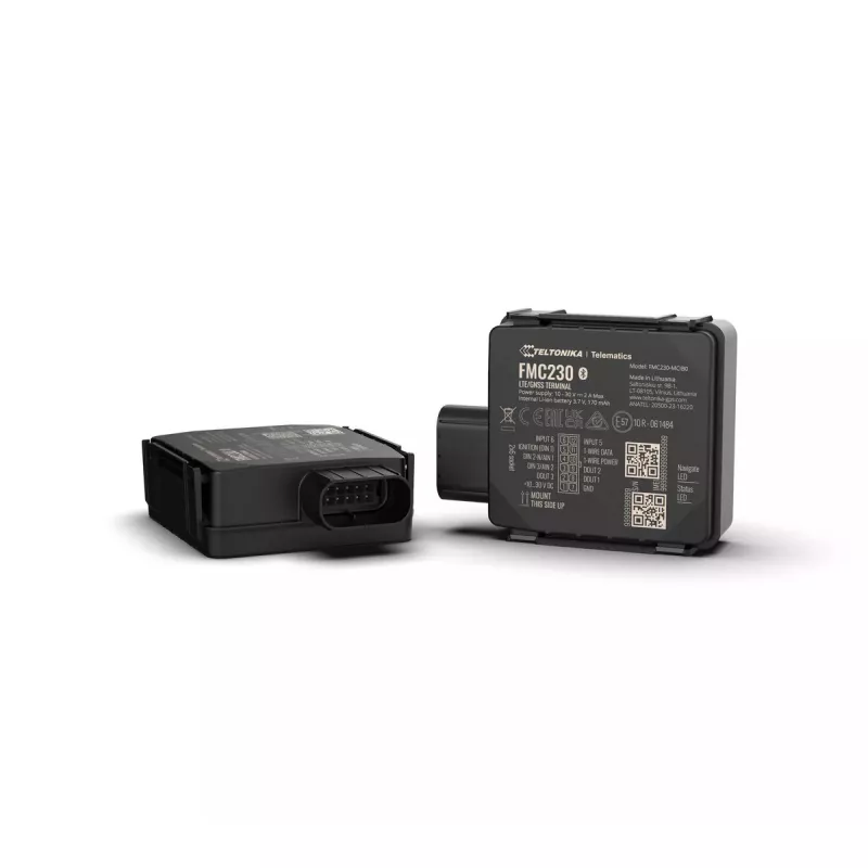 GPS seklys Teltonika FMC230 Waterproof LTE CAT 1 Juoda