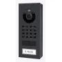 Vaizdo domofono lauko skydelis DoorBird D1101V — 1080p, itin platus 150° horizontalus kampas, IR LED, IP65, IK08, PoE/DC, antracitas
