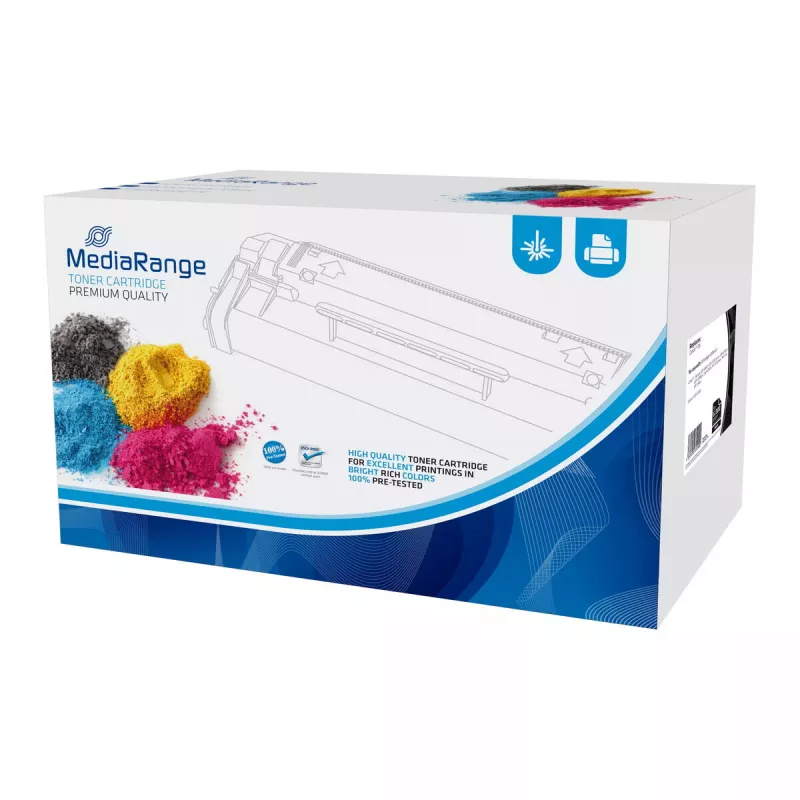 Tonerio kasetė MediaRange MRCAT724 6000 puslapių Juoda