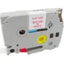 MediaRange plastikinė kasetė juostelė Brother TZ-232 12 mm 8 m raudona ant baltos
