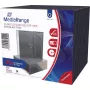 plonas CD dėklas MediaRange BOX32-25 — vieno disko plastikinis dėklas su juodu padėklu, pakuotėje 25 vnt.