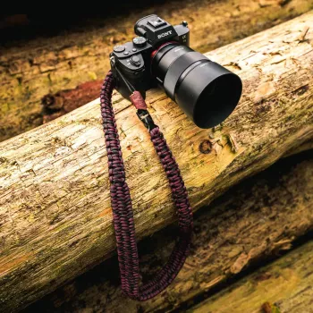BCB C-Rope Traveler kameros dirželis — nailonas, alyvuogių spalva, maks. ilgis 100 cm