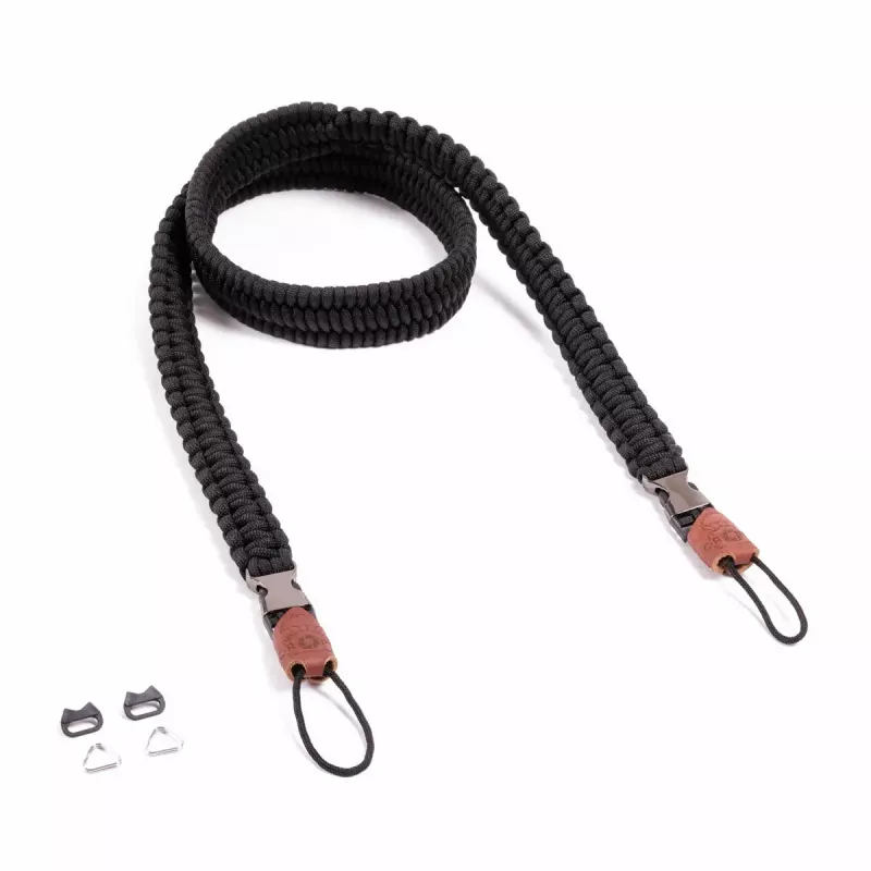 Fotoaparato dirželis HP C-Rope Traveler nailono juodas, skirtas skaitmeniniams fotoaparatams, maks. ilgis 125 cm