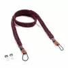 Fotoaparato dirželis Genius C-Rope Traveler skaitmeniniams fotoaparatams, nailoninis, juodos/raudonos spalvos, maks. ilgis 125 cm