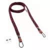 Fotoaparato dirželis Genius C-Rope Traveler, skirtas skaitmeniniams fotoaparatams, nailoninis, 140 cm, juodas/raudonas