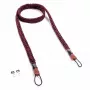 Fotoaparato dirželis Genius C-Rope Traveler, skirtas skaitmeniniams fotoaparatams, nailoninis, 140 cm, juodas/raudonas