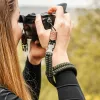 Fotoaparato dirželis MOBOTIX C-Rope Claw skirtas skaitmeniniams fotoaparatams, nailoninis, tamsiai mėlynas, maks. ilgis 30 cm