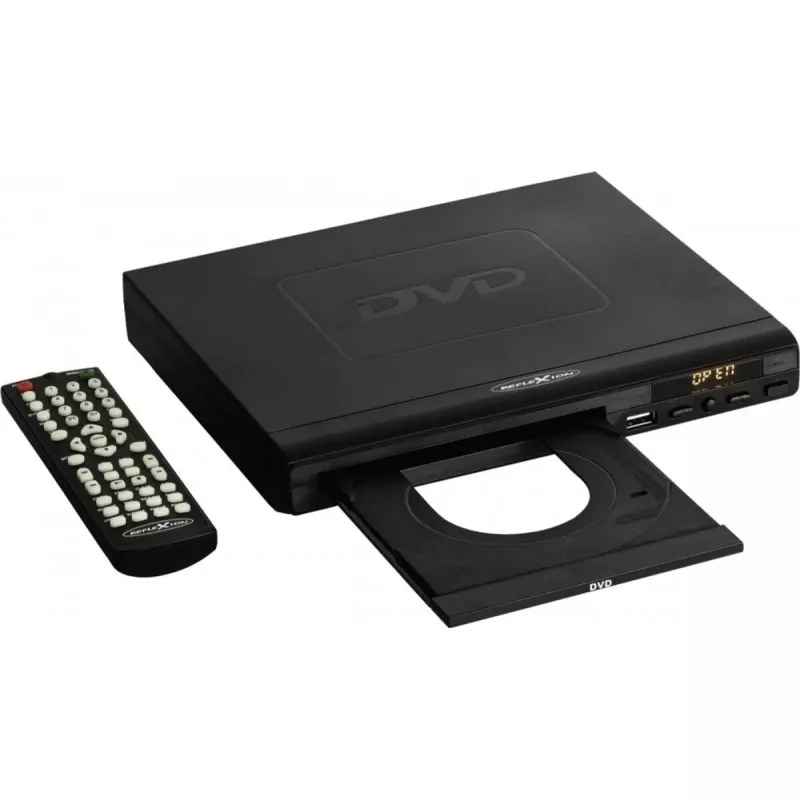 DVD grotuvas Reflexion DVD367 kompaktiškas dizainas kelių regionų atkūrimas