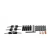 Ant sienos montuojama stovo spinta Rockstable RS19-6418 18U 19 colių grūdintas stiklas